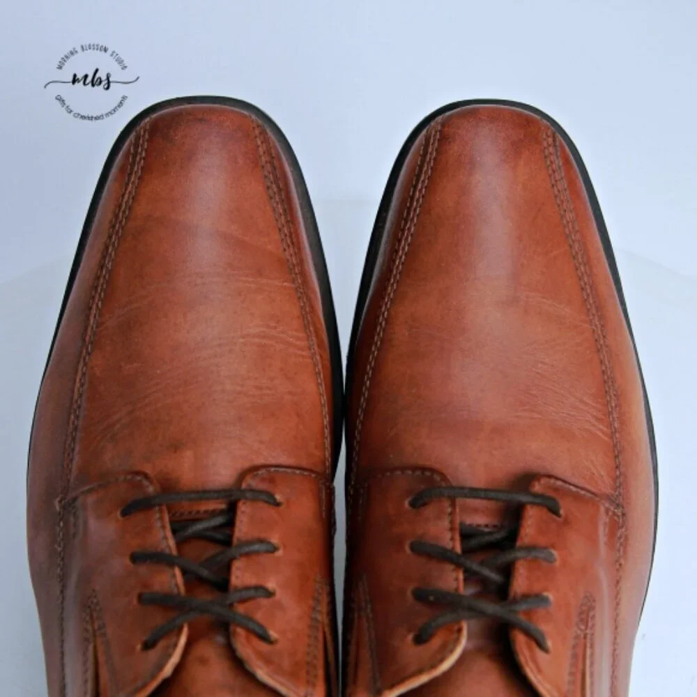Clarks Tilden Walk Leather Oxford Brown Tan‎ Men 12